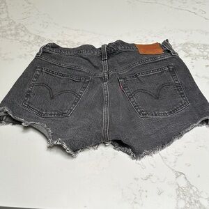 Women's Levi’s 501 size 28 Black Denim Shorts